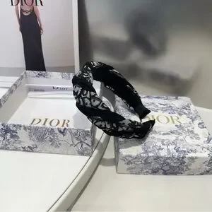 Dior | Accessories | Dior Monochrome Twisted Headband | Poshmark display picture 1